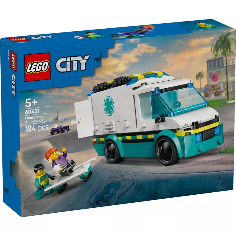 LEGO CITY 60451 ambulanssi