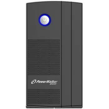 PowerWalker Basic VI 650 SB FR line-interactive 0,65 kVA 360 W 2 AC-lähtöä