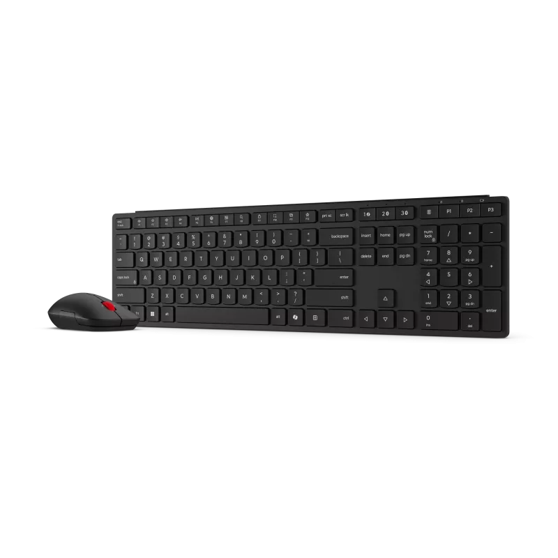 Lenovo | Multi-Mode Pro 6000 | näppäimistö-hiiri-sarja | langaton | hiiri mukana | viro | Bluetooth | Eclipse musta
