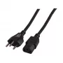 EFB-Elektronik virtakaapeli Sveitsin tyyppi 12 - C13 180°, musta, 2,0 m, 3 x 0,75 mm² Valmistaja: EFB Elektronik (EK537.2V3)