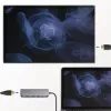 LogiLink UA0343 USB-C-moniporttikeskitin alumiini USB 3.2 2nd Gen Mult