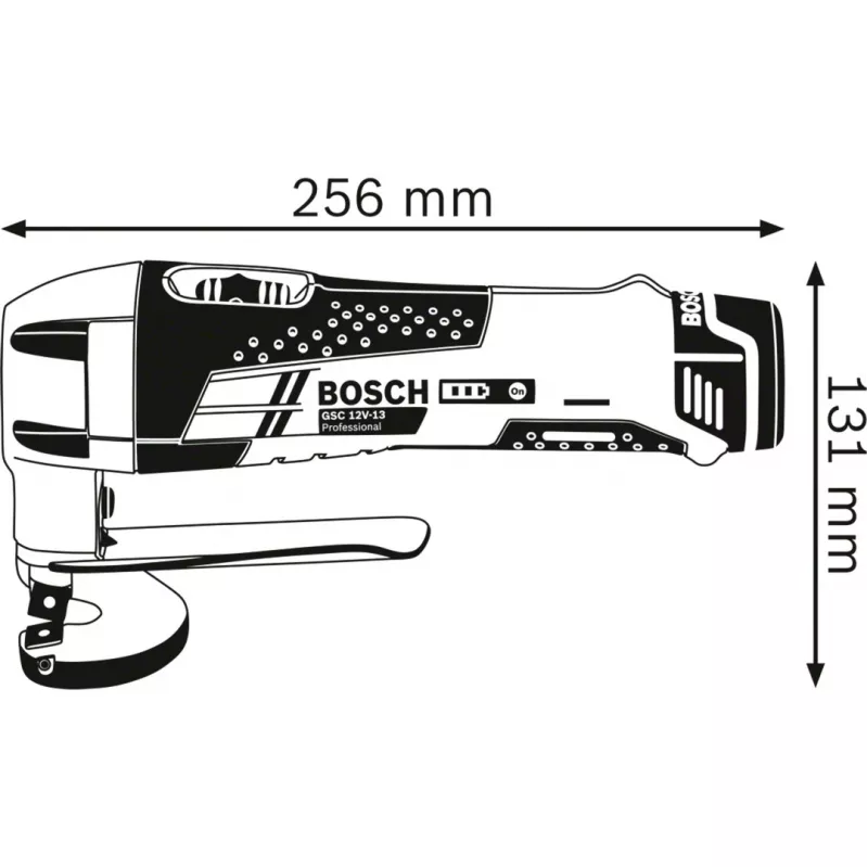 Bosch GSC 12V-13 PROFESSIONAL akkupeltisakset 3600 iskua/min