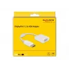Sovitin DisplayPort 1.2 uros - VGA naaras DeLOCK 61007