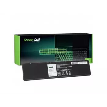 Green Cell DE93 -akku DELL Latitude E7440 -kannettavalle, Li‑Ion 7,4V 4500mAh, 4 kennoa, musta