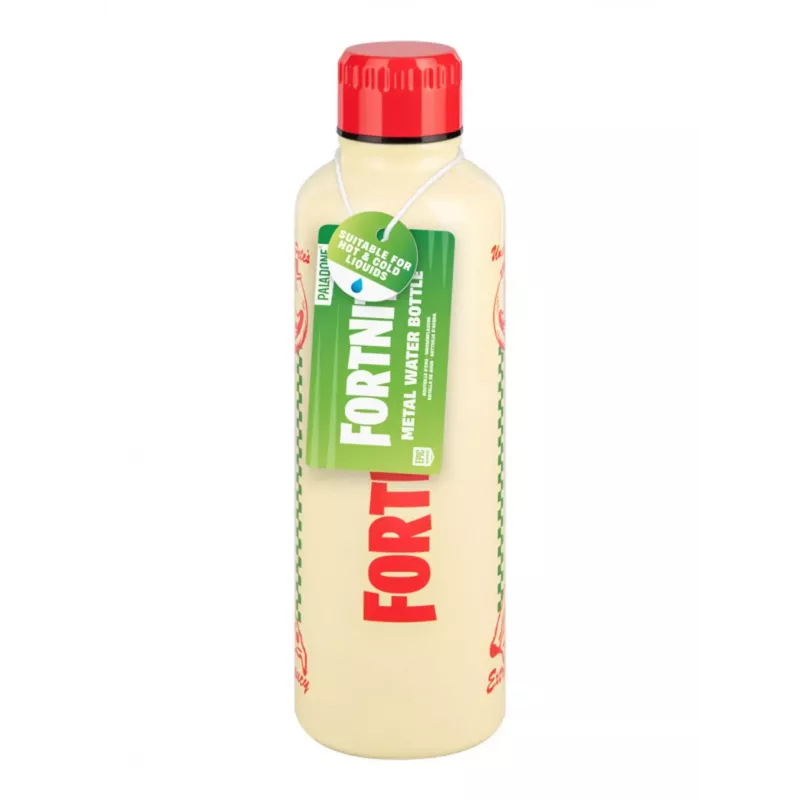 Urheilujuomapullo Paladone Fortnite Metal PP14736FO 500 ml, metallipinta, kierrekorkki