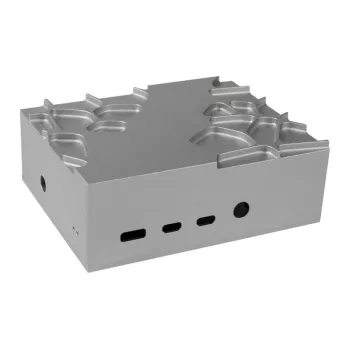 Akasa alumiinikotelo Raspberry Pi 4B:lle lämpösarjalla - hopea (A-RA09-M1S)
