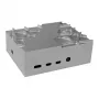 Akasa alumiinikotelo Raspberry Pi 4B:lle lämpösarjalla - hopea (A-RA09-M1S)