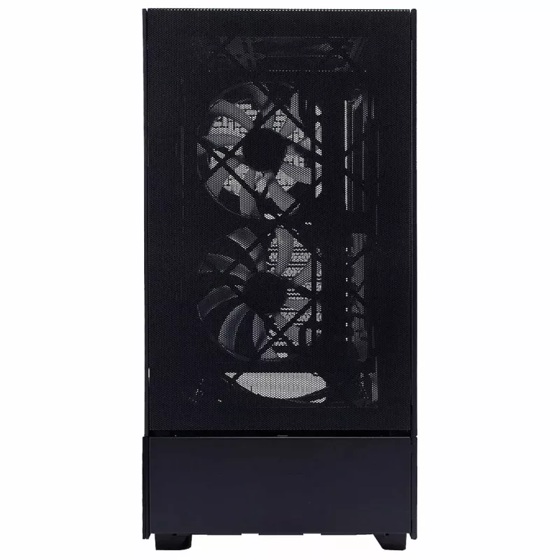 InWin Modfree Base Big-Tower karkaistu lasi - musta