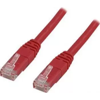 Verkkokaapeli Deltaco UTP Cat6 RJ-45 RJ-45 3 m punainen