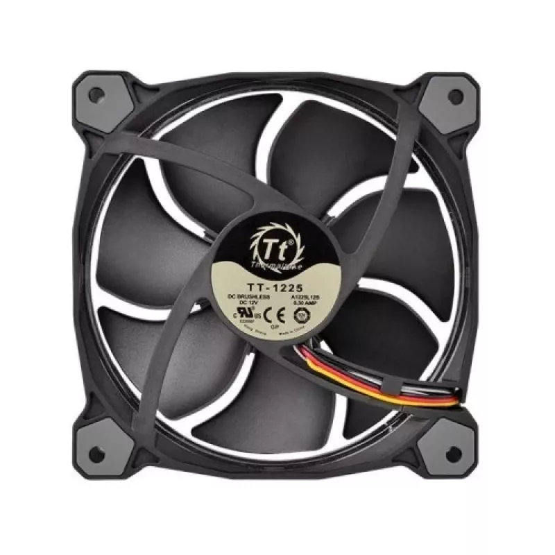 Thermaltake Riing 14 LED 256 Color CL-F043-PL14SW-B koteloiden tuulettimet 140 mm, 3 kpl, 600–1400 rpm, 4-pin