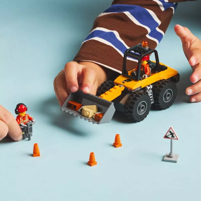 LEGO City 60450 Keltainen pyöräkuormaaja