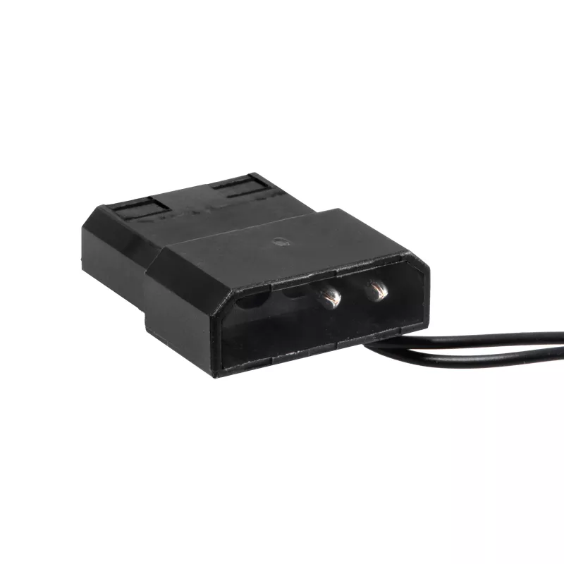 Akyga AW-12A-BR 120 mm:n kotelotuuletin, 4 punaista LEDiä, Molex / 3-pin