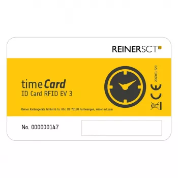 Sirukortti ReinerSCT timeCard Premium 25 DES — turvallinen älykortti ajanseurantaan ja kulunvalvontaan