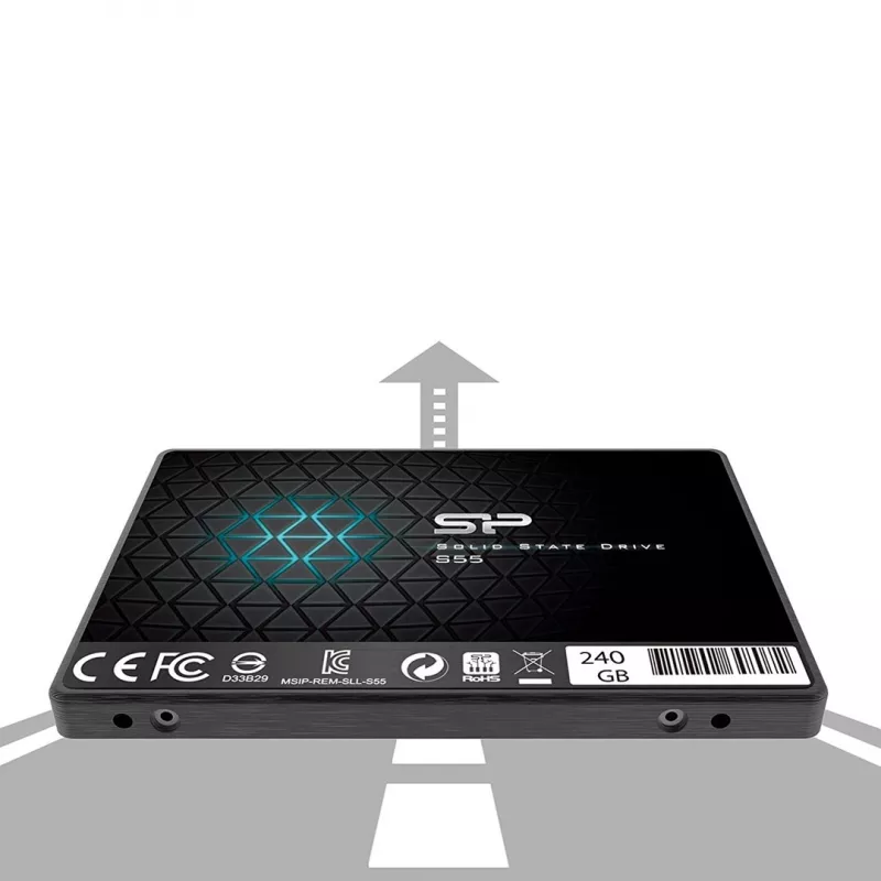SSD-asema Silicon Power ohut S55 240 GB 2,5 tuuman SATA III TLC