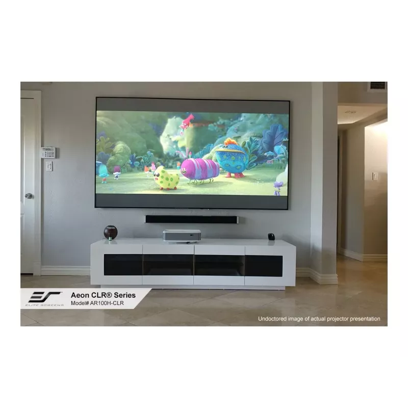 Elite Screens | kiinteäkehysinen projektionäyttö | AR100H-CLR3 | lävistäjä 100 inch | 16:9 | musta