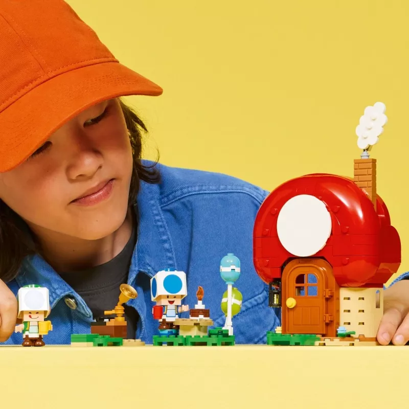 LEGO Super Mario juhlat Toadin talossa -sarja 72041, interaktiiviset pelitoiminnot