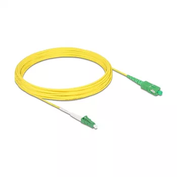 DeLOCK InfiniBand/kuitu-kaapeli 10 m LC SC keltainen 83876