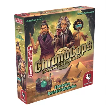 ChronoCops - Einsteins Relativity Crisis, lautapeli