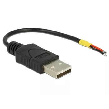 USB-kaapeli DeLOCK 85250 USB 2.0 0,1 m musta
