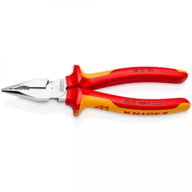 Knipex 08 26 185 kapeakärkiset yhdistelmäpihdit