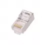 Verkkokaapeli Extralink RJ45-liitin CAT5E FTP RJ45 8P8C läpinäkyvä