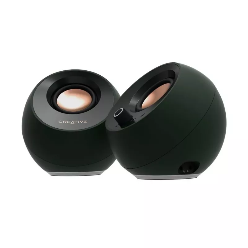 Creative Labs Creative Pebble Pro -kaiuttimet - PC:lle - 2.0-kanava - langaton - Bluetooth - USB - 30 wattia (yhteensä) (51MF1710AA000)