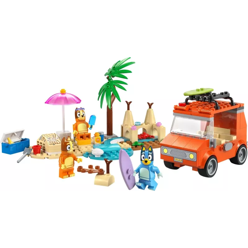 LEGO Bluey sininen auto perheretki 11202 — leikkisarja mielikuvitusleikkiin
