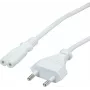 Value 19.99.2091 virtakaapeli valkoinen 3 m CEE7/16 IEC 320 (19.99.2091)