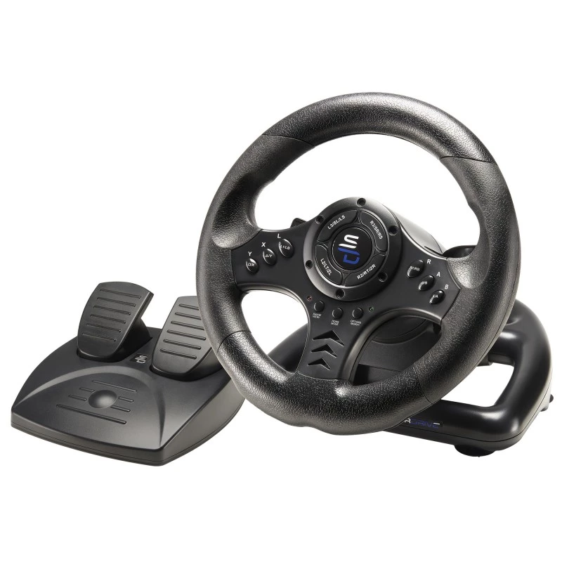 Ratti + polkimet Subsonic SA5426-NG musta USB 180° kierto