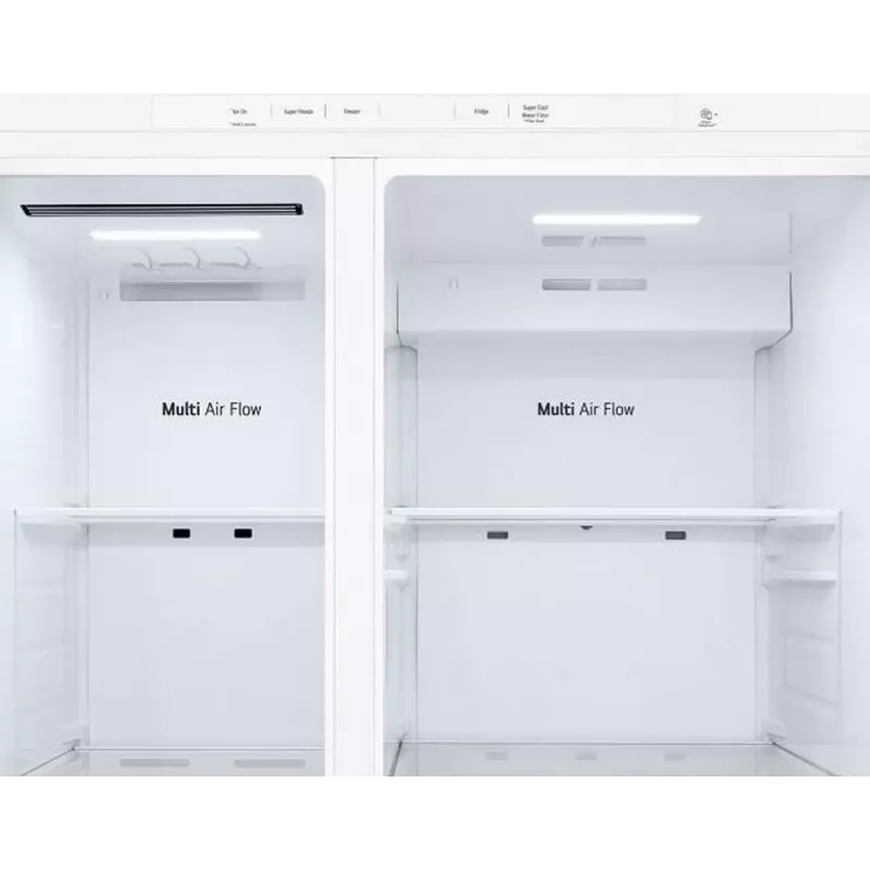 LG GSLC40SWPE Side-by-Side-jääkaappi vapaasti seisova 638 L valkoinen