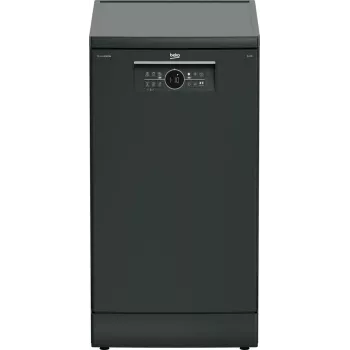 Vapaasti seisova astianpesukone BEKO BDFS26123AQ, 45 cm, 10 astiastoa, 49 dB, antrasiitti