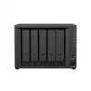 Synology DiskStation DS1525+ NAS-tallennuspalvelin Ryzen Embedded V1500B 8 GB DDR4 0 TB musta