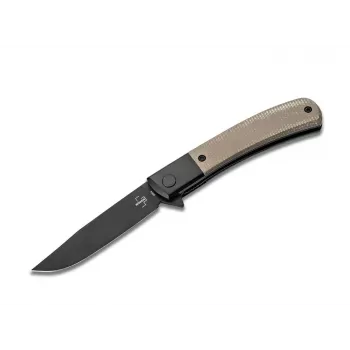 Taittoveitsi BOKER PLUS Modern Gentleman 01BO931 – taittuva terä, teräskahva