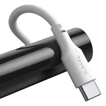 USB-kaapeli Baseus TZCATZJ-02 1,5 m USB A USB C valkoinen