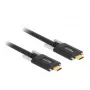 DeLOCK 83720 USB-kaapeli USB 3.2 Gen 2 1 m USB-C musta