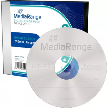 DVD+R DL MediaRange MR465 8,5 GB 5 kpl