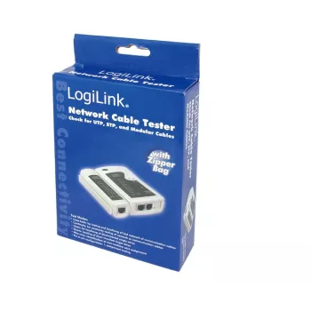 Kaapelitesteri, LogiLink WZ0010, verkkokaapelin testauslaite