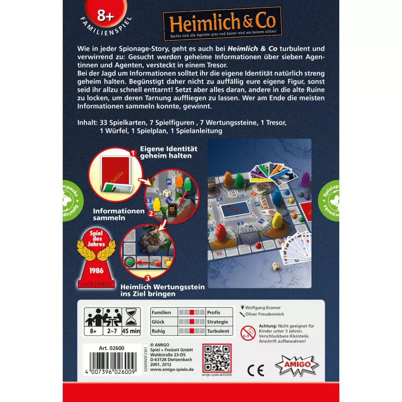 Heimlich & Co., lautapeli