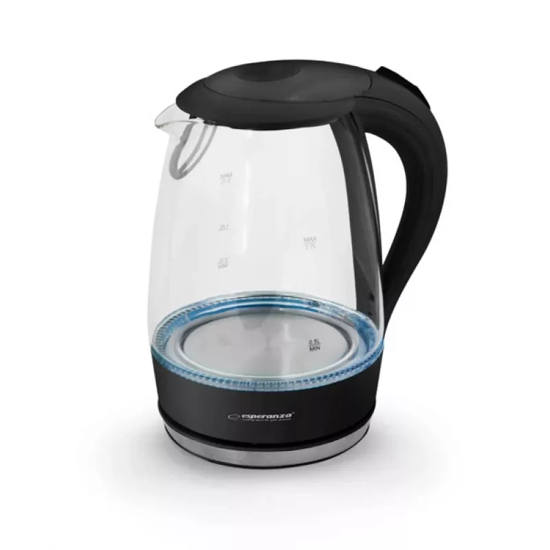 Esperanza - vedenkeitin Salto Angel EKK011K 2200W 1,7 l musta (EKK011K)