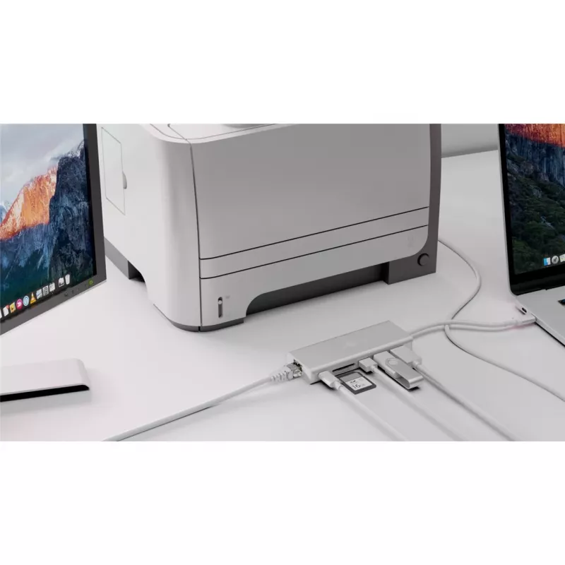 Wentronic goobay - telakointiasema - (USB-C) - 10Mb LAN (76788)