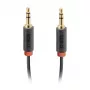 SBS TECABLE35KR - audiokaapeli - mini-phone stereo 3,5 mm uros - mini-phone stereo 3,5 mm uros - 1,5 m - musta (TECABLE35KR)