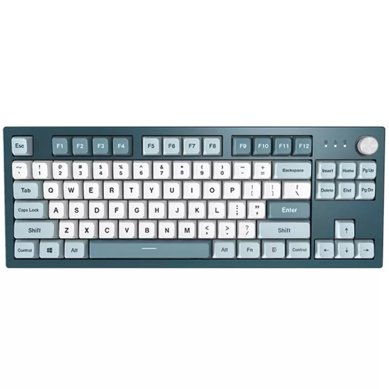 Montech MKey TKL näppäimistö peli USB tummanharmaa, vaaleansininen, valkoinen