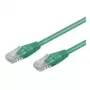 Wentronic Goobay CAT 6 patchkaapeli, U/UTP, vihreä, 15 m - CCA kuparisekoitus (68450)