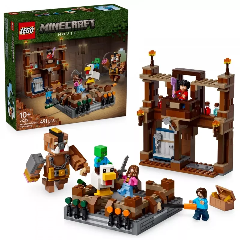 LEGO MINECRAFT 21272 Metsän kartanon taisteluareena