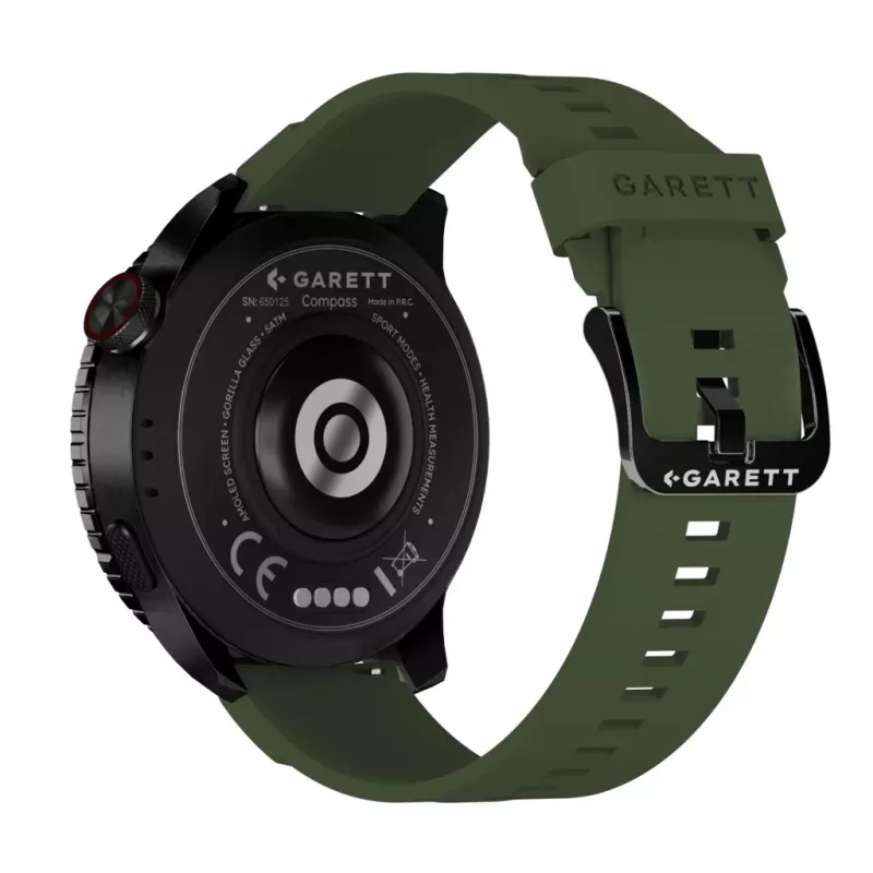 Älykello Garett Compass GPS musta — Garett Compass GPS -älykello, musta
