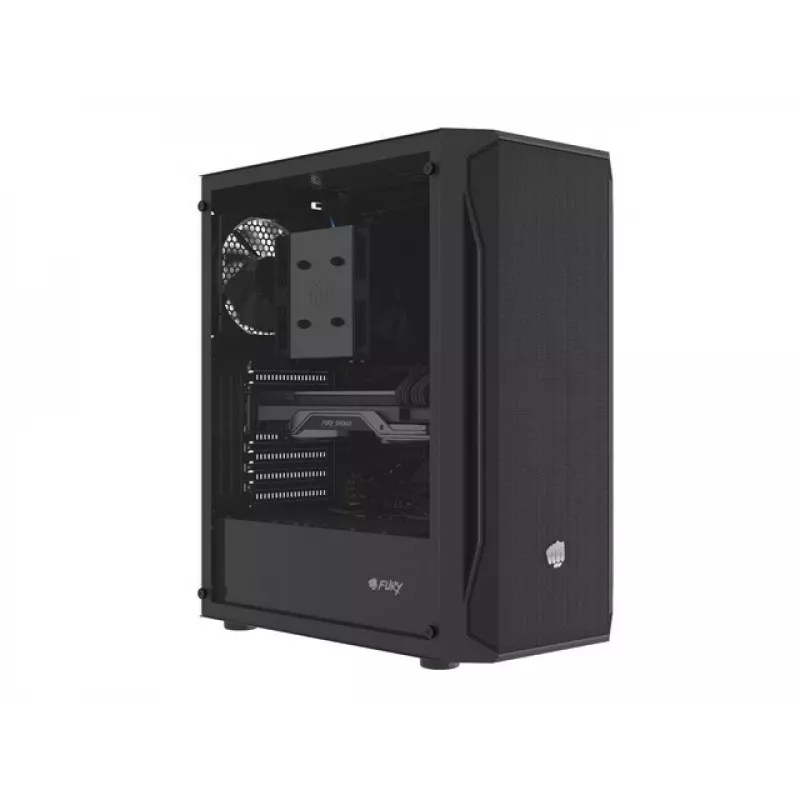 Natec Fury Shobo SH4F - PC-kotelo - torni - musta
