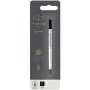 Parker Rollerball -vaihtomusta F musta (blisteri)