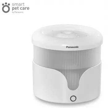 Automaattinen lemmikkijuoma-automaatti Panasonic CP-JNW01CW — 1,9 l, verkkovirta, valkoinen, Ø18,5 cm × 175 mm