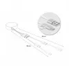 Rullattava kaapeli DeLOCK USB 2.0 2 in 1 Type-A Micro-B ja USB-C™