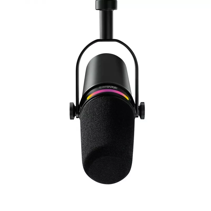 Shure MV7+-K - puhe- ja laulumikrofoni XLR/USB-C-liitännällä, musta